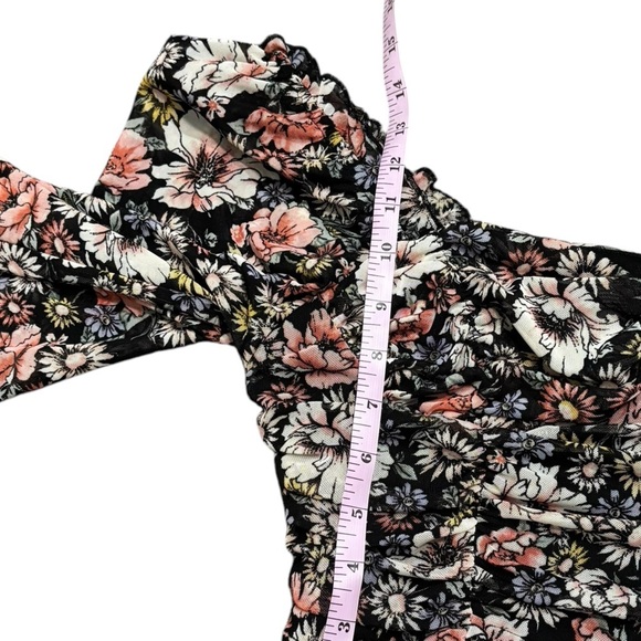 FOREVER 21 - NWT - FLORAL SWEETHEART CROP TOP - SIZE XL - VERY FEMININE B3 - Picture 12 of 14